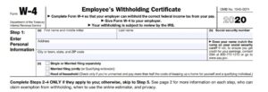 W-4-form-2020