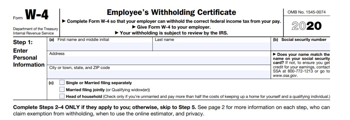 W-4-form-2020